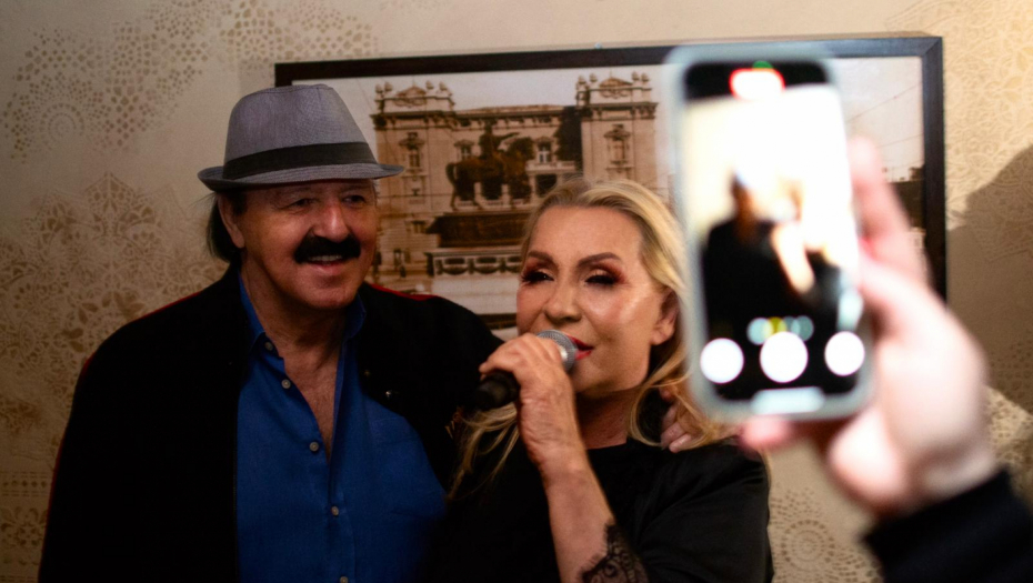 Vesna Zmijanac i Haris Džinović 