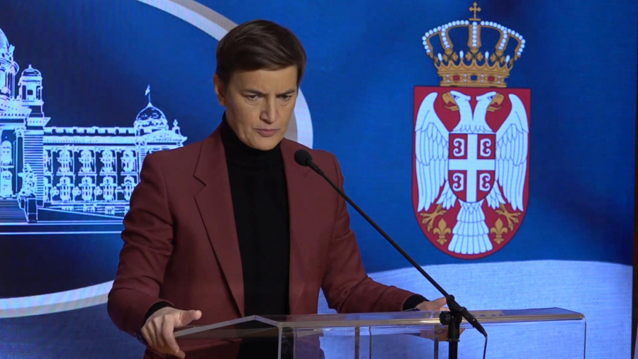 Konferencija za medije predsednice Skupštine Srbije Ane Brnabić