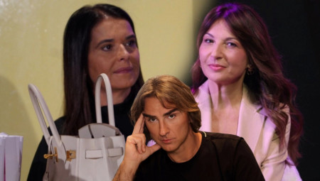 Bila je bez šminke dok je očigledno čekala nekoga po završetku svojih obaveza