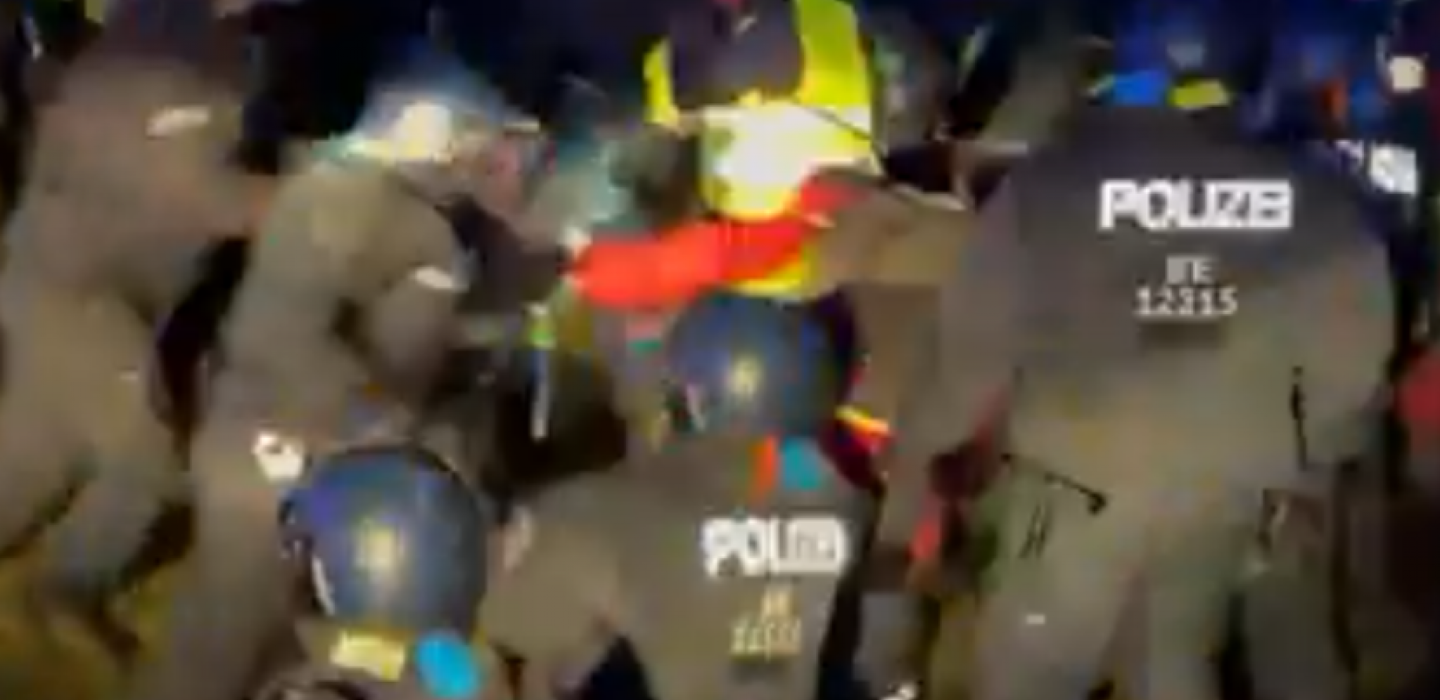 Napad nemačke policije