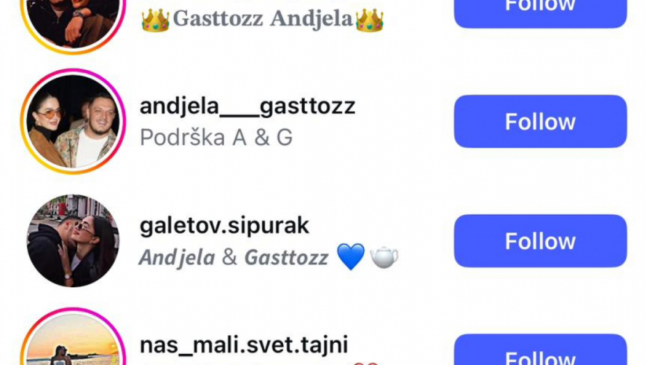 Profil Anđele Đuričić