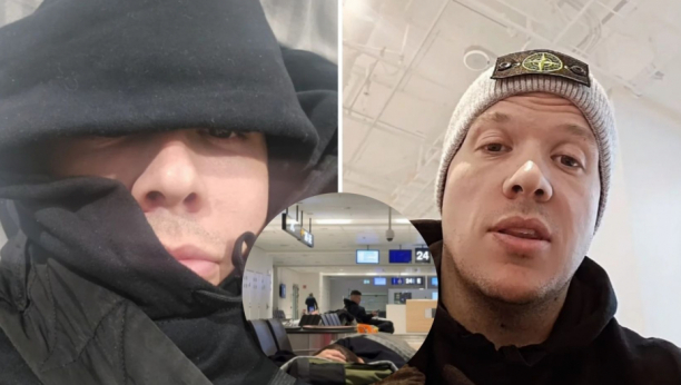 Sloba Radanović zarobljen na aerodromu