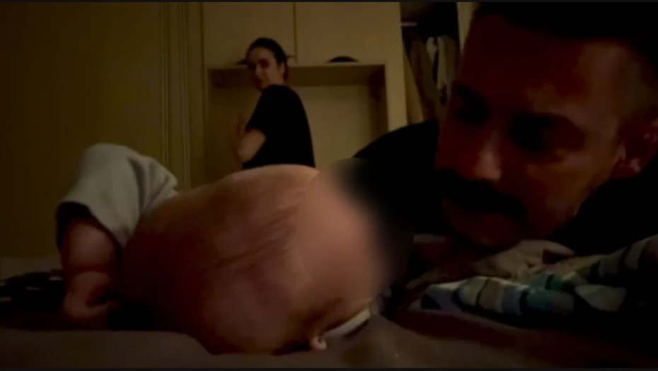 Milan Vasić sa sinom Despotom 