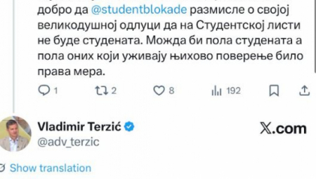 Nakon što su izgubili lokalne izbore koji su juče održani, izbila je nova svađa među blokaderima.