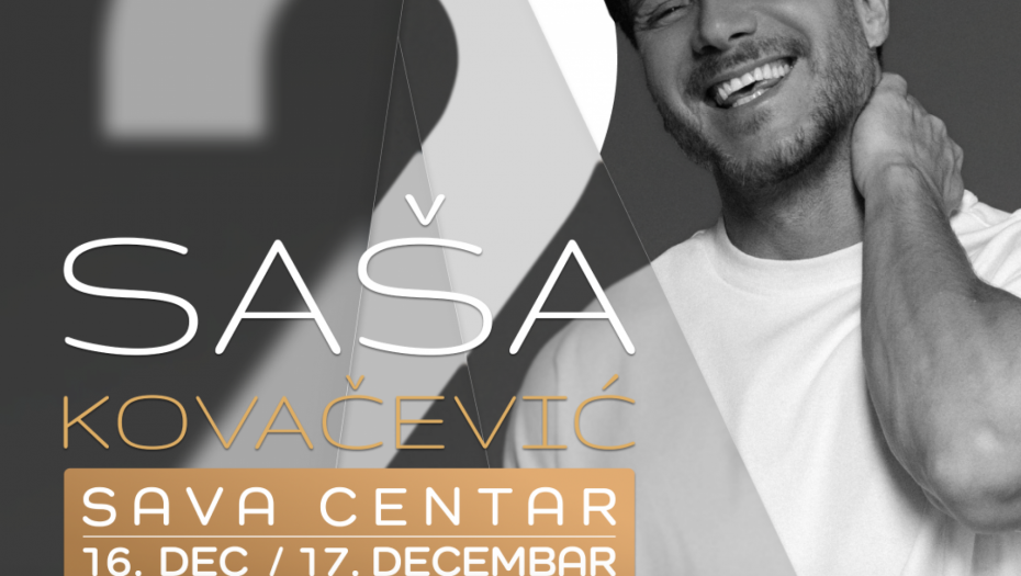 Saša Kovačević koncert u Beogradu 