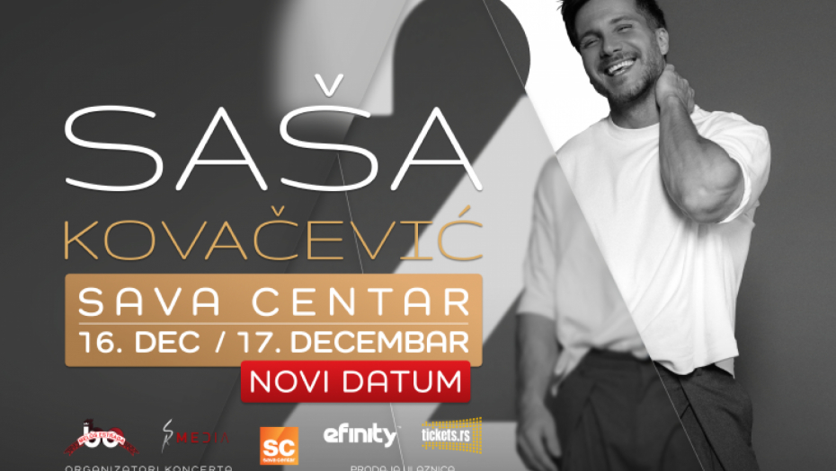 Saša Kovačević koncert u Beogradu 
