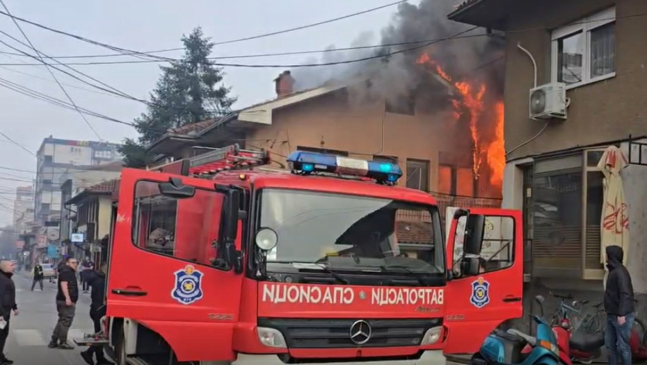 požar u Novom Pazaru