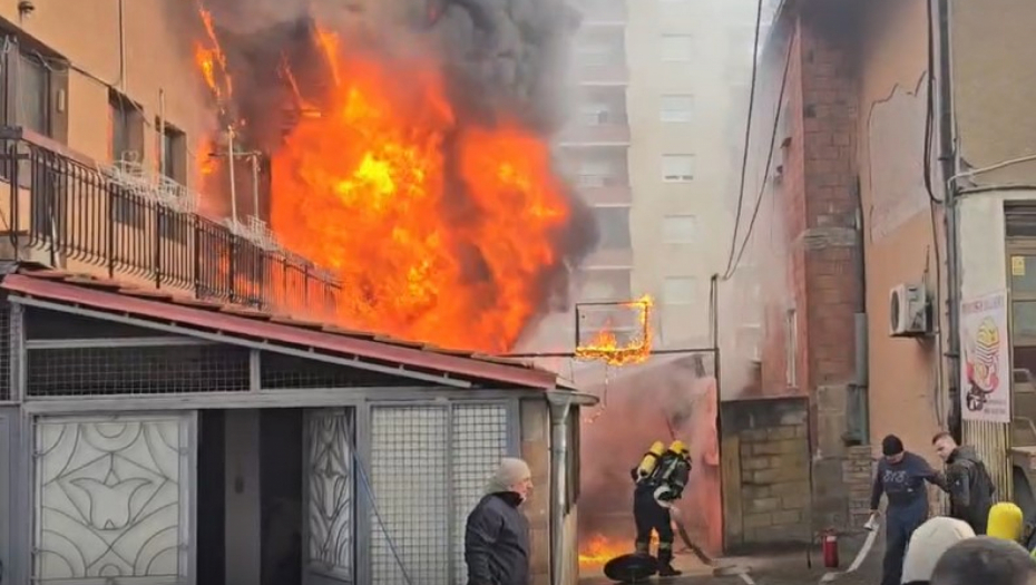 požar u Novom Pazaru