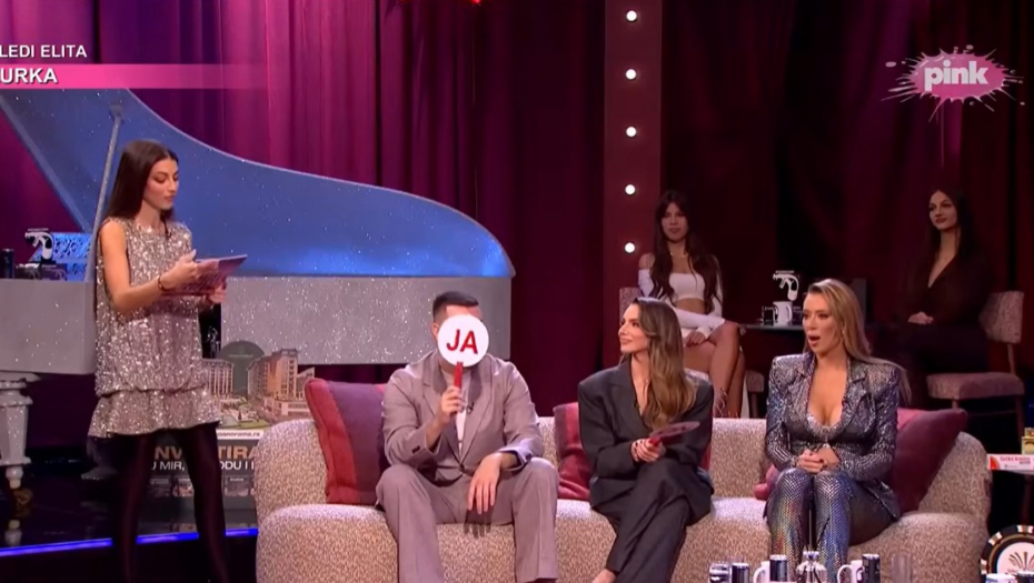 Ivana Pavković i Petar Mitić u Amidži šouu