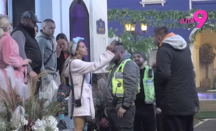 "SVOJOJ ŽENI SI VADIO VILICU" Janjuš nasrnuo na Aneli, brutalan okršaj u Eliti, obezbeđenje ih opkolilo (VIDEO)