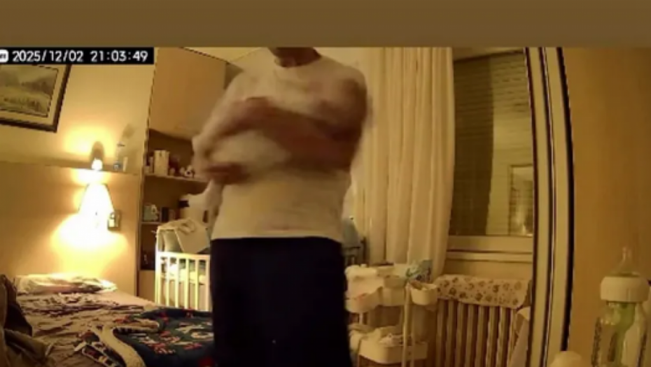 Milan Vasić uspavljuje sina 