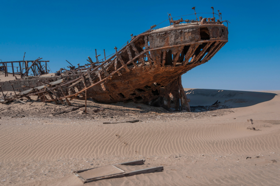 shipwreck desert