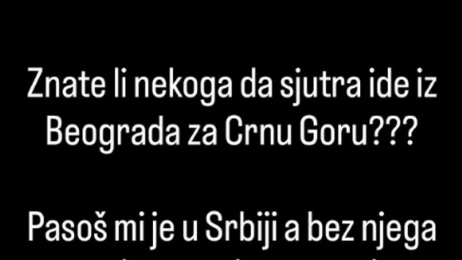 Vladimir Tomović zamolio za pomoć