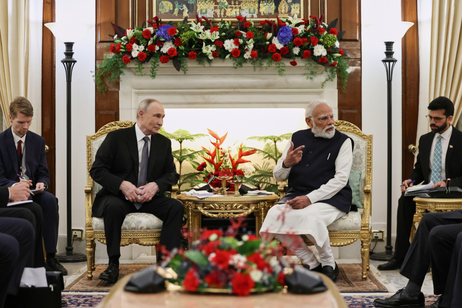 Vladimir Putin i Narendra Modi