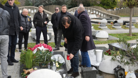 Pevačica se jedina pojavila na pomenu muzičara