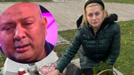 Andrijana je danas prva došla da zapali sveću i odnese cveće Džeju