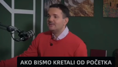 Milivoj Bešlin, blokader koji tvrdi da su Srbi genocidni, prestavio je Vojvodinu kao nezavisnu državu, a potom predsednika Srbije Alekdandra Vučića uporedio sa Adolfom Hitlerom