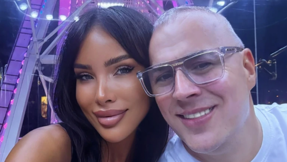 Aleksandra Subotić sa suprugom