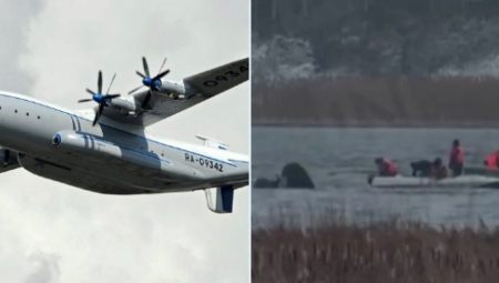 PRVI SNIMAK NAKON KATASTROFE Srušio se ruski vojni avion severoistočno od Moskve, nema preživelih