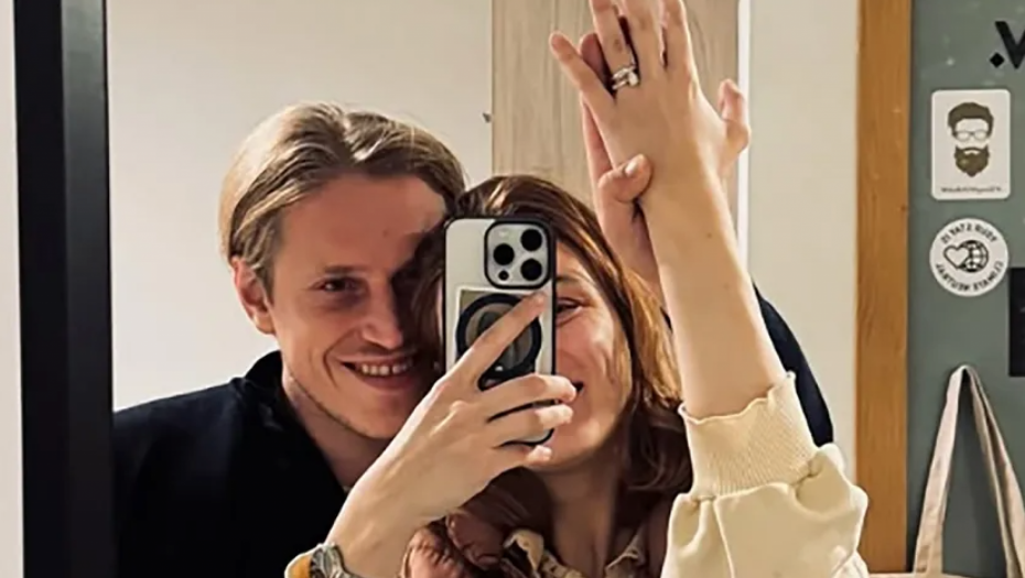 Jana Bjelica sa verenikom 