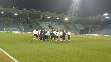 POSLEDNJE PRIPREME ZA VAŽAN MEČ Fudbaleri Crvene zvezde odradili trening pred utakmicu sa Šturmom (VIDEO)