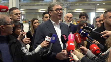 Predsednik Srbije Aleksandar Vučić danas je u poseti Nišu