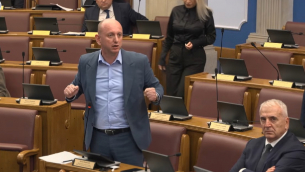 Milan Knežević u Skupštini Crne Gore