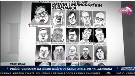 Karikaturista Petričić targetirao 25 javnih ličnosti kao „zločince“, reagovala i Ana Brnabić