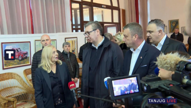 Predsednik Vučić u obilasku kompanije Yumis u Nišu