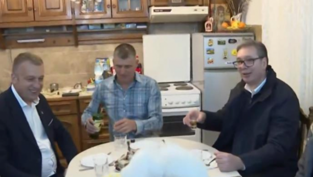 Vučić u Gadžinom Hanu