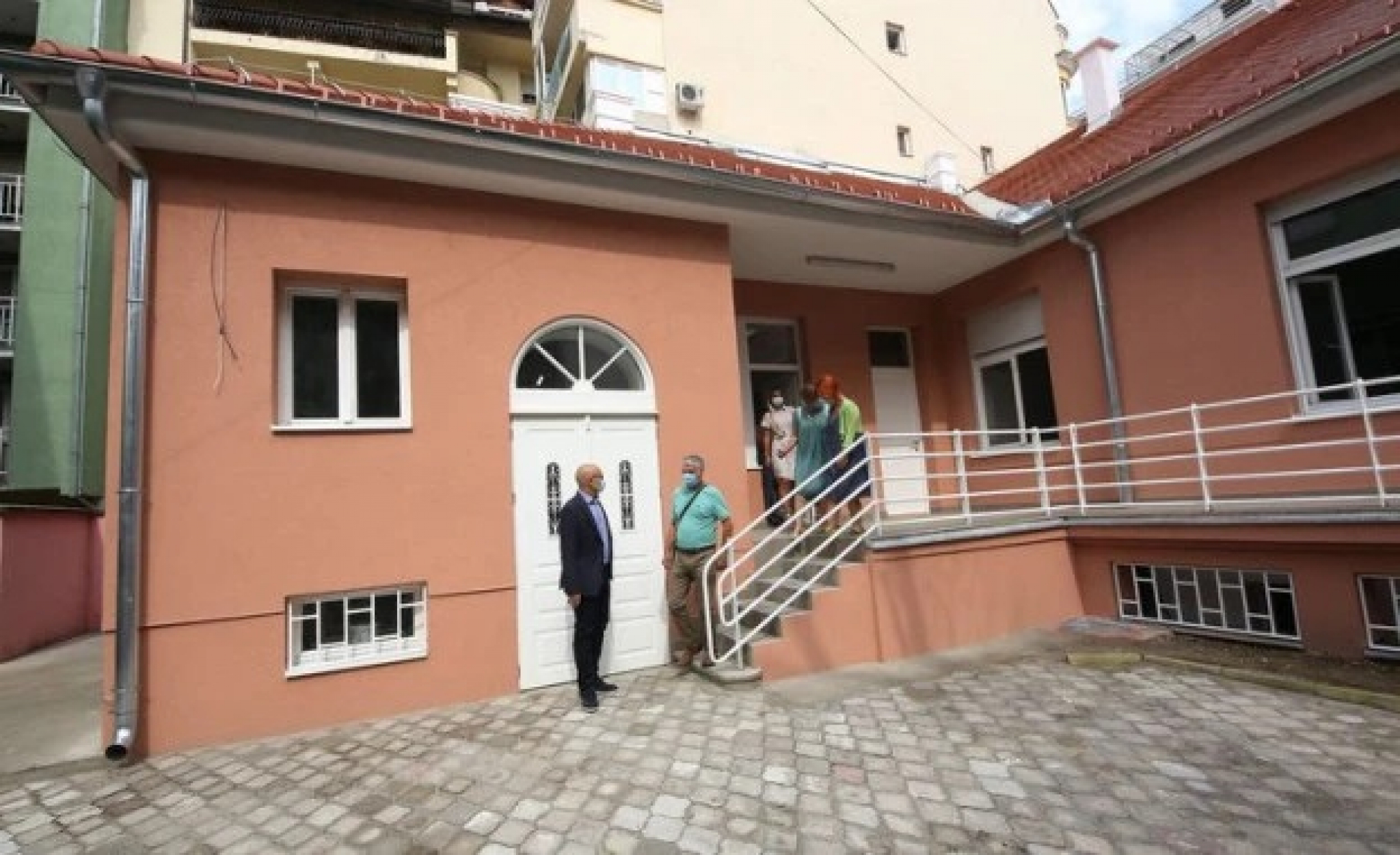 Miloš Vučević u poseti vrtiću 