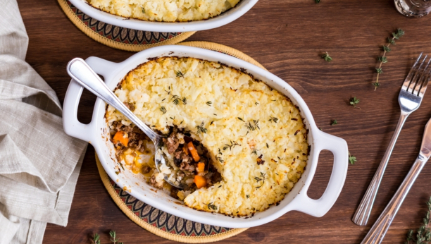 pastirska pita sa karfiolom