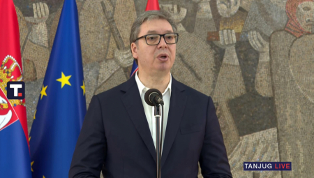 &amp;quot;ČUVALI SU SVOJU DRŽAVU OD NEPRISTOJNIH BATINAŠA&amp;quot; Vučić: Zamoliću ljude u kampu kod Skupštine da se pomere da bi oslobodili saobraćaj