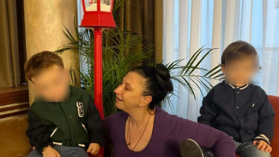 Mirjana Đurđević sa sestrićima 