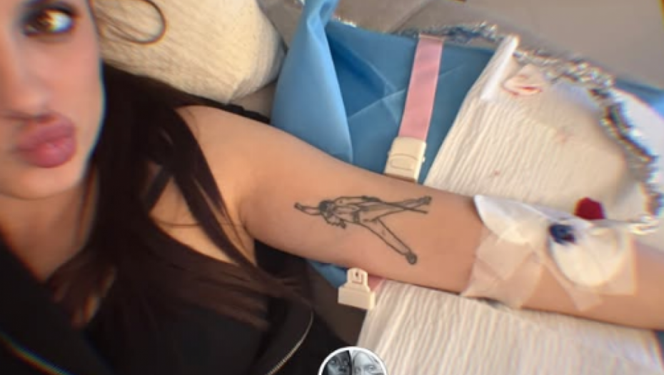 Barbara Bobak na infuziji 