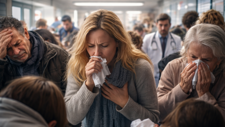 Uporan kašalj, visoka temperatura i kratak imunitet muče građane širom Srbije. Domovi zdravlja su puni, grip A dominira, a lekari objašnjavaju zašto se ljudi razboljevaju i po nekoliko puta u kratkom roku.