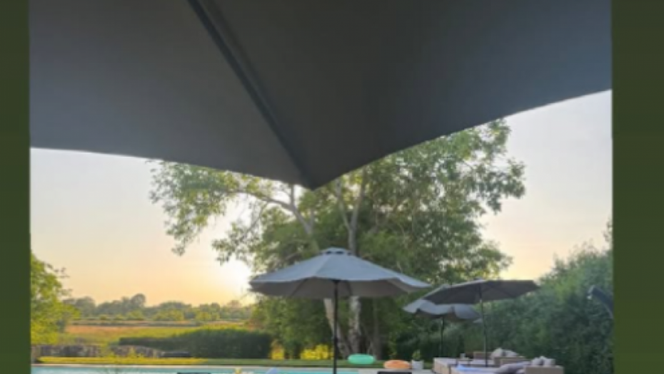 Dvorište kuće Duška Tošića 