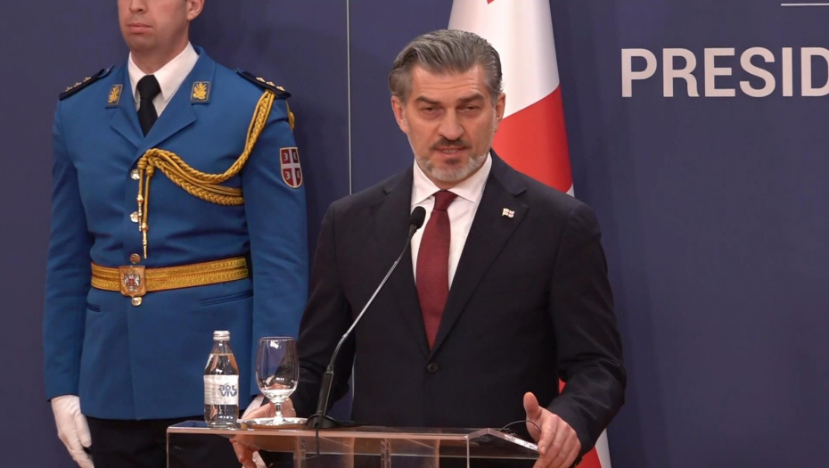 Sastanak predsednika Vučića sa predsednikom Gruzije