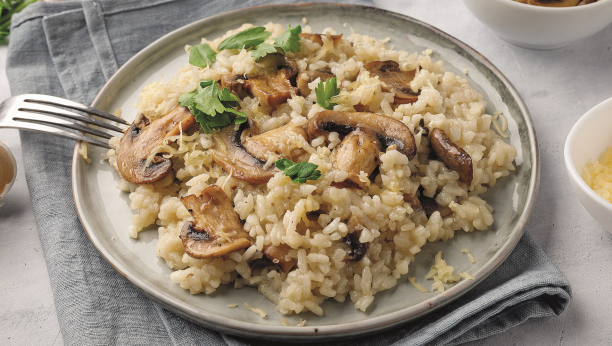 rižoto sa pečurkama