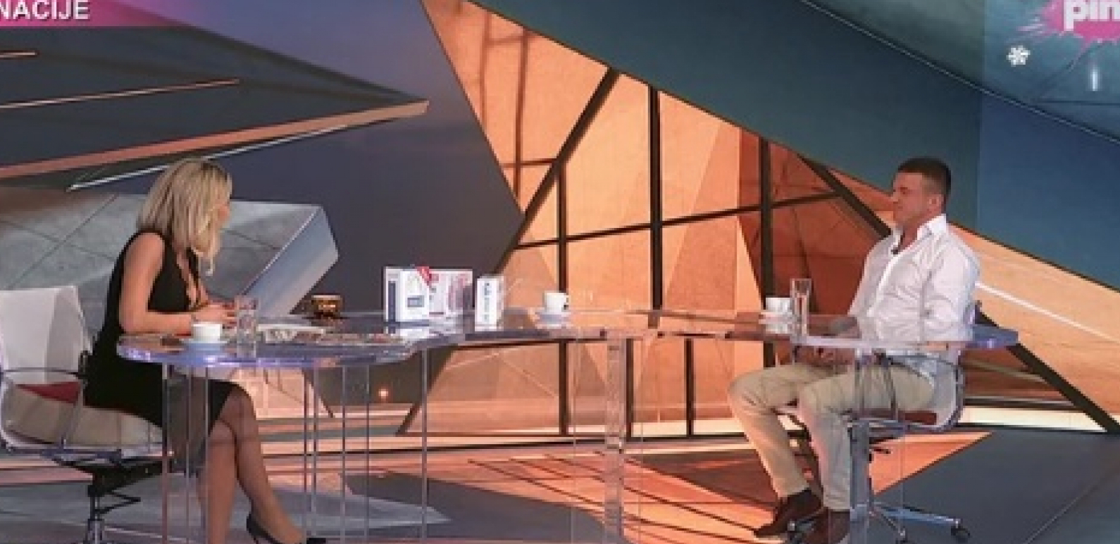 Jovana Jeremić i Tigar oči u oči