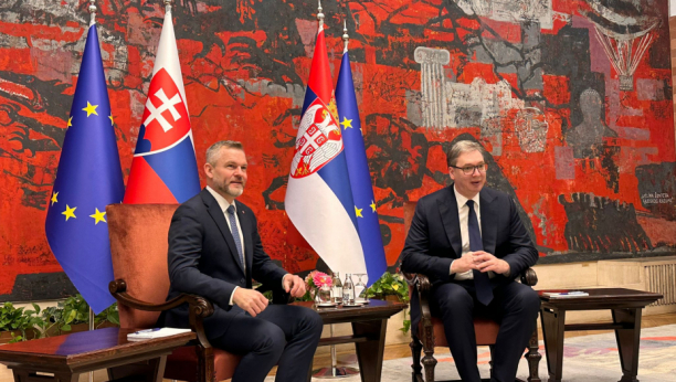 Aleksandar Vučić i Peter Pelegrini