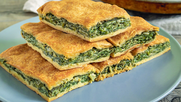 posna pita sa spanaćem