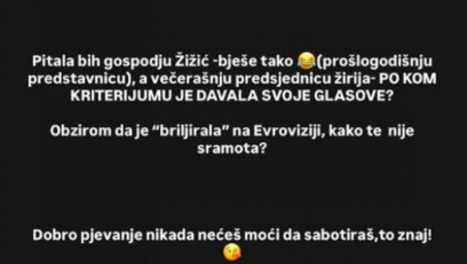 Krstinja Todorović o predsednici žirija Montesonga 