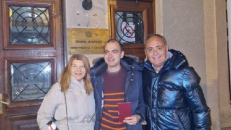 Ivan Ilić sa roditeljima 