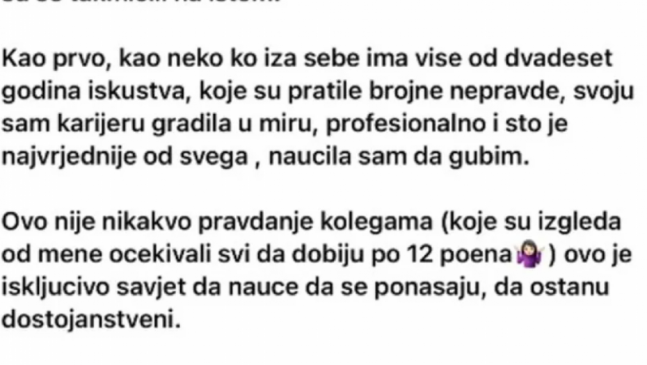 Nina Žižić o Montesongu