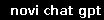 novi chat gpt