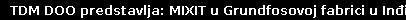 TDM DOO predstavlja: MIXIT u Grundfosovoj fabrici u Inđiji