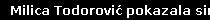 Milica Todorović pokazala sina
