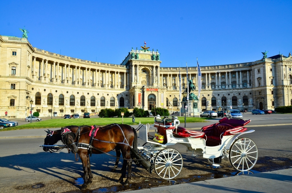 Beč Austrija Hofburg palata