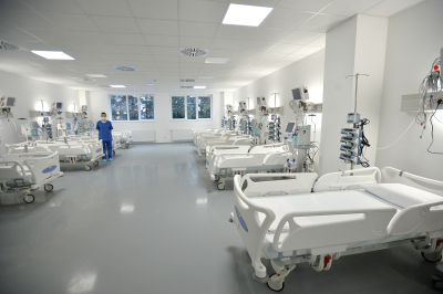 Bolnica u Kruševcu, korona, medicinski radnici, respirator